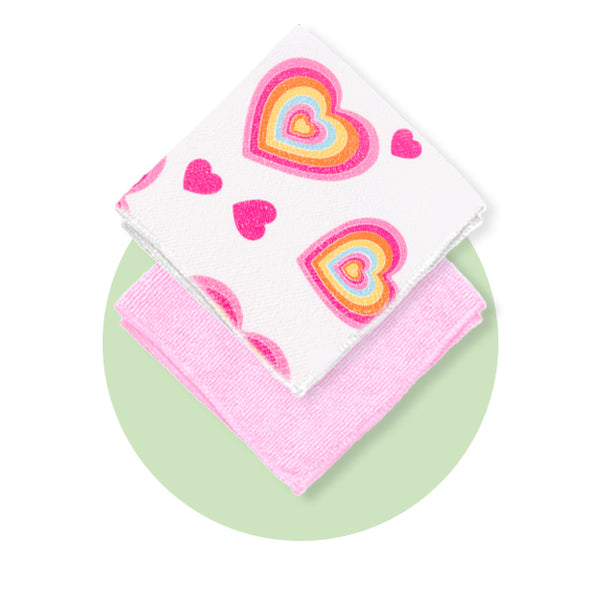 Pack Of 2 Minky Anti Bacterial Kitchen Cloths